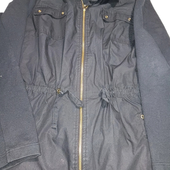 Style & Co Lightweight sport Jacket Black large Women's used in great con - Picture 3 of 6
